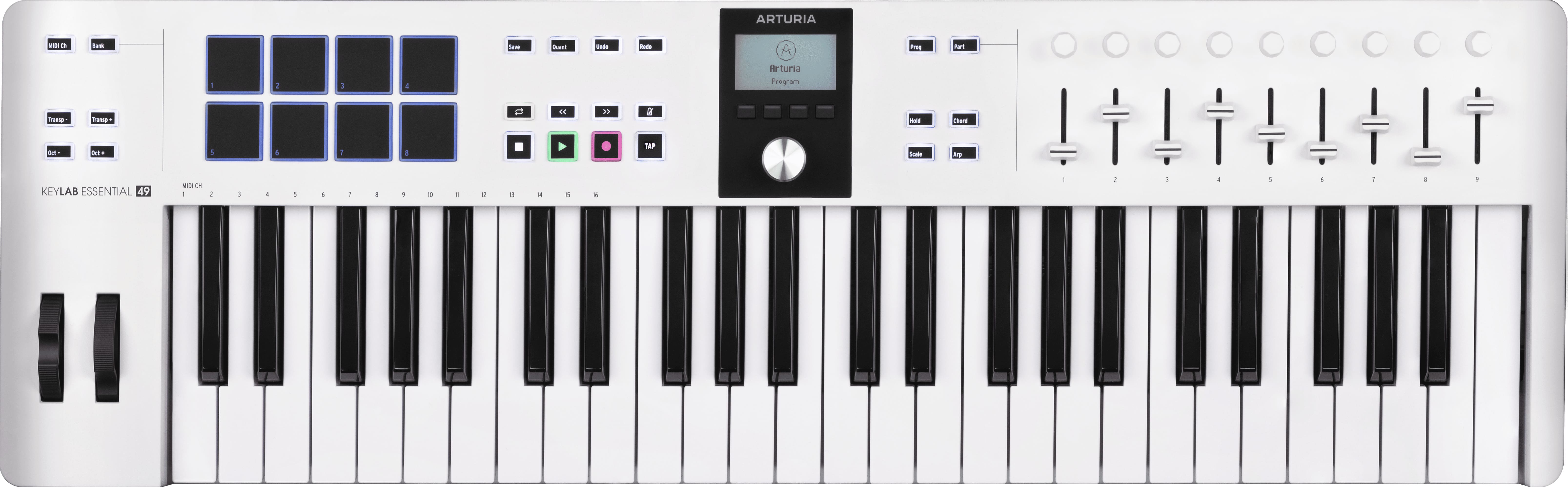 Arturia KeyLAB Essential 49 Weiß