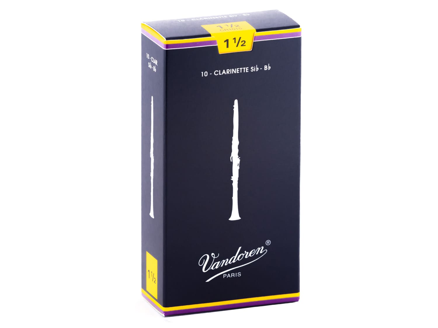 Vandoren Bb-Klarinette Blätter Classic Blue 1,5