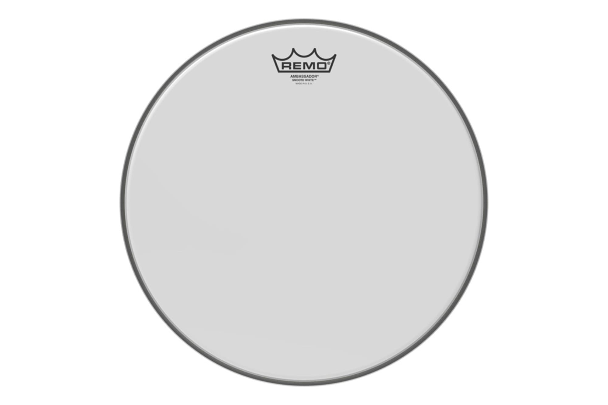Remo Ambassador Smooth White 14" Snare