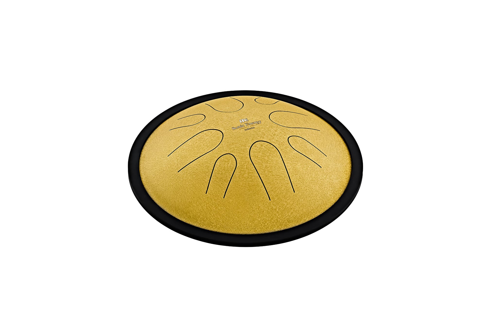 MEINL Sonic Energy 10" Compact Steel Tongue Drum, D Moll, 8 Notes, 432 Hz, Gold
