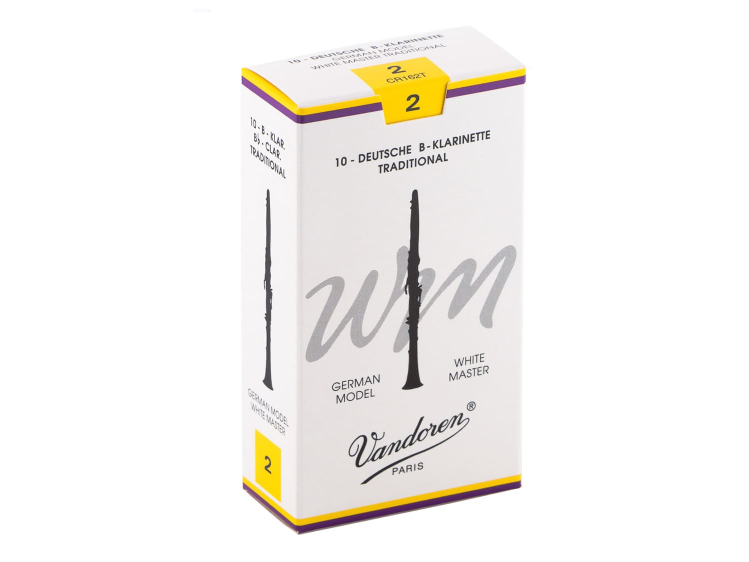 Vandoren Bb-Klarinette Blätter White Master Traditional 2,0