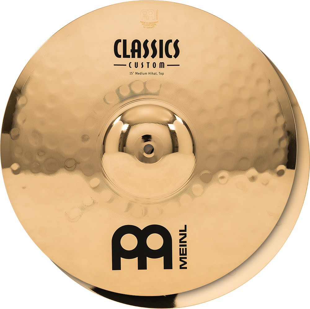 Meinl Classics Custom Brilliant 15" Hihat 