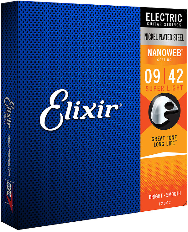 Elixir Nanoweb Super Light 12002