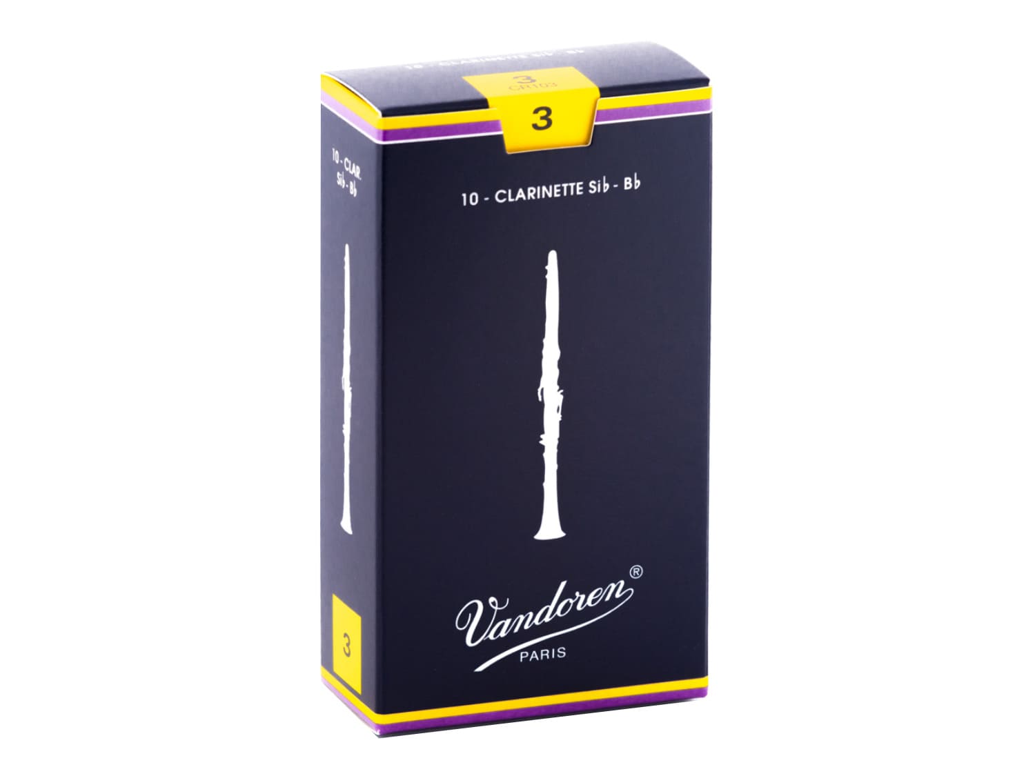 Vandoren Bb-Klarinette Blätter Classic Blue 3,0